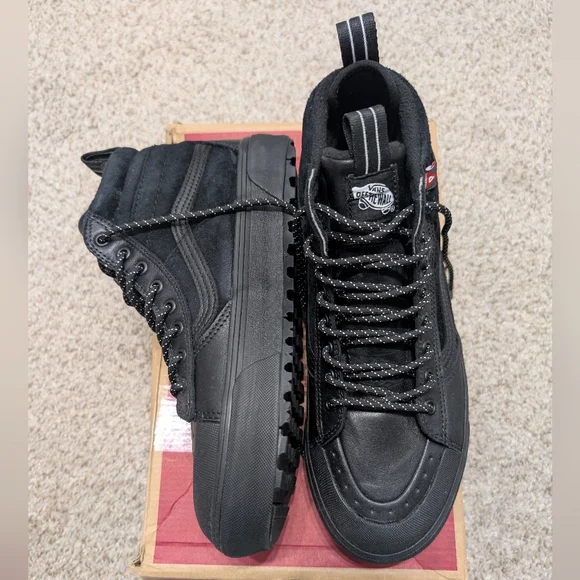 Vans Black Suede MTE-2 Sneakers - Picture 2 of 8